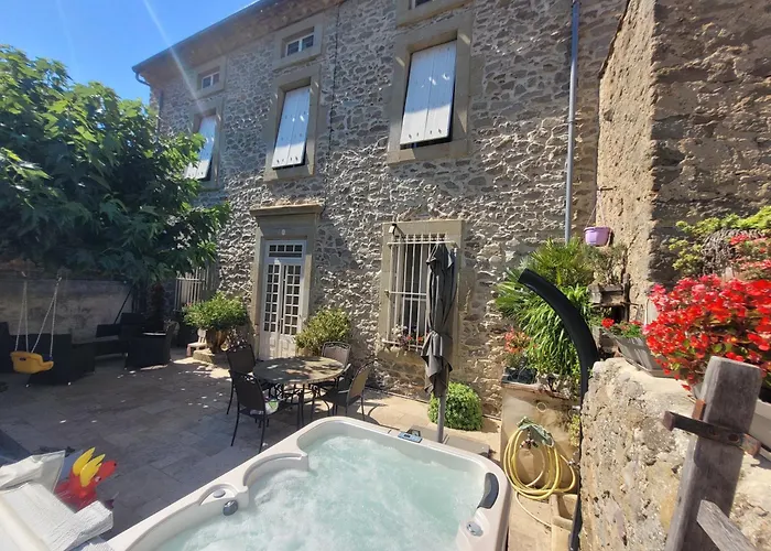 Demeure Vigneronne De Charme Pays Cathare Carcassonne Jacuzzi